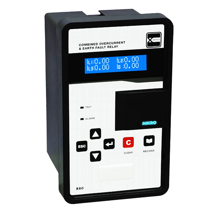 Relay bảo vệ X60-OCEF- 
240AD, Mikro X60-OCEF-
240AD